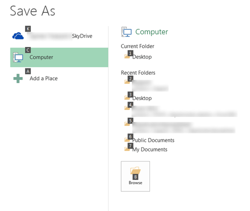 Excel Menu Bar